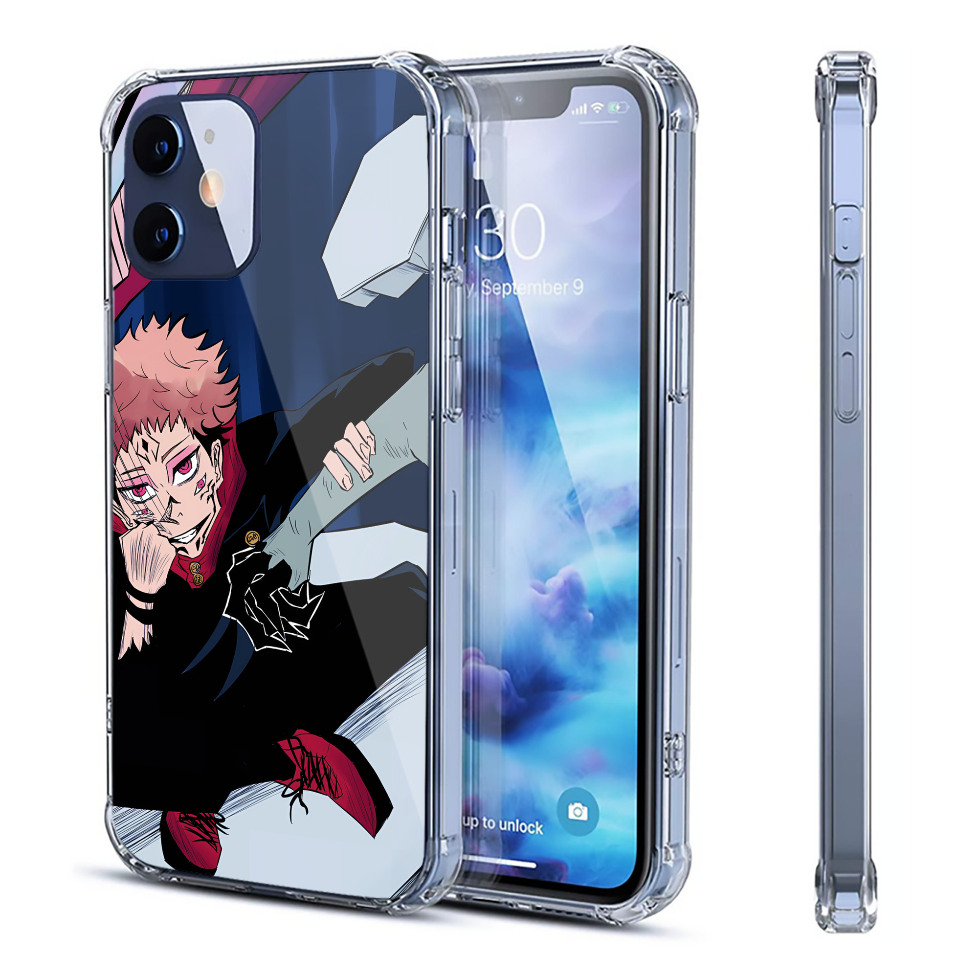 （画像用） SPY×FAMILY间谍家家酒 【iPhone 12シリーズ対応】透明スマホケース（クリアソフトケース）